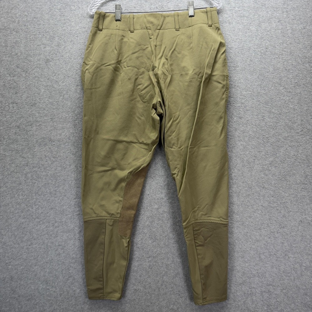 Ariat Pro Series Breeches Womens 30x27 Beige Riding Khakis Stretch Equestrian - Picture 7 of 9